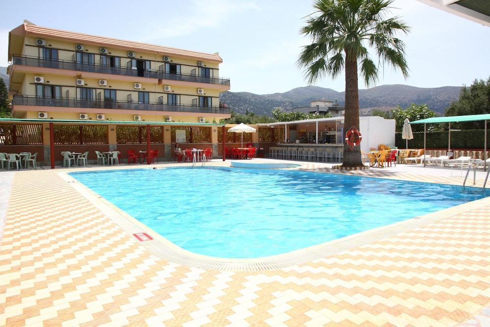 Triton Garden Hotel Malia Esterno foto