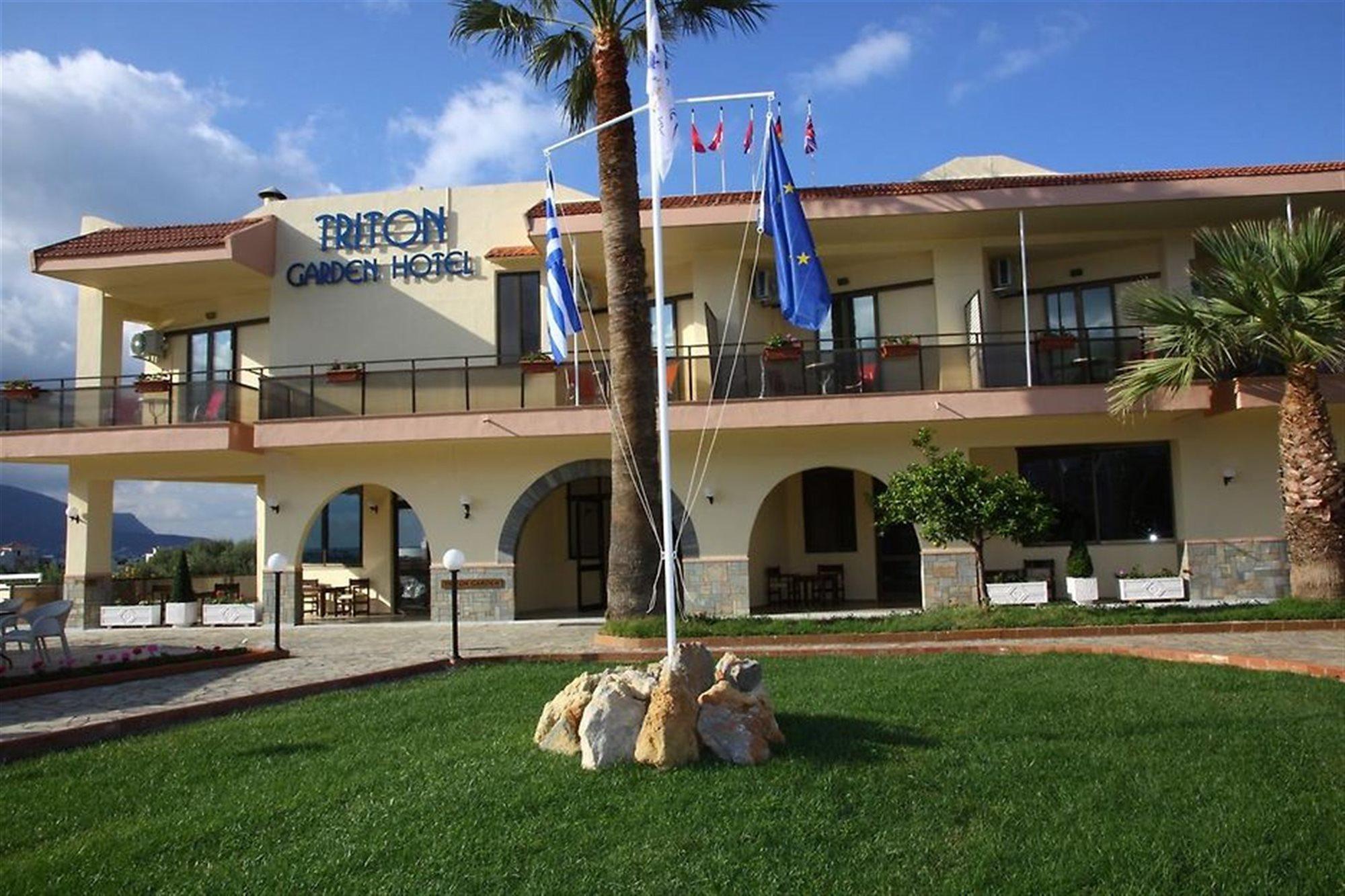 Triton Garden Hotel Malia Esterno foto